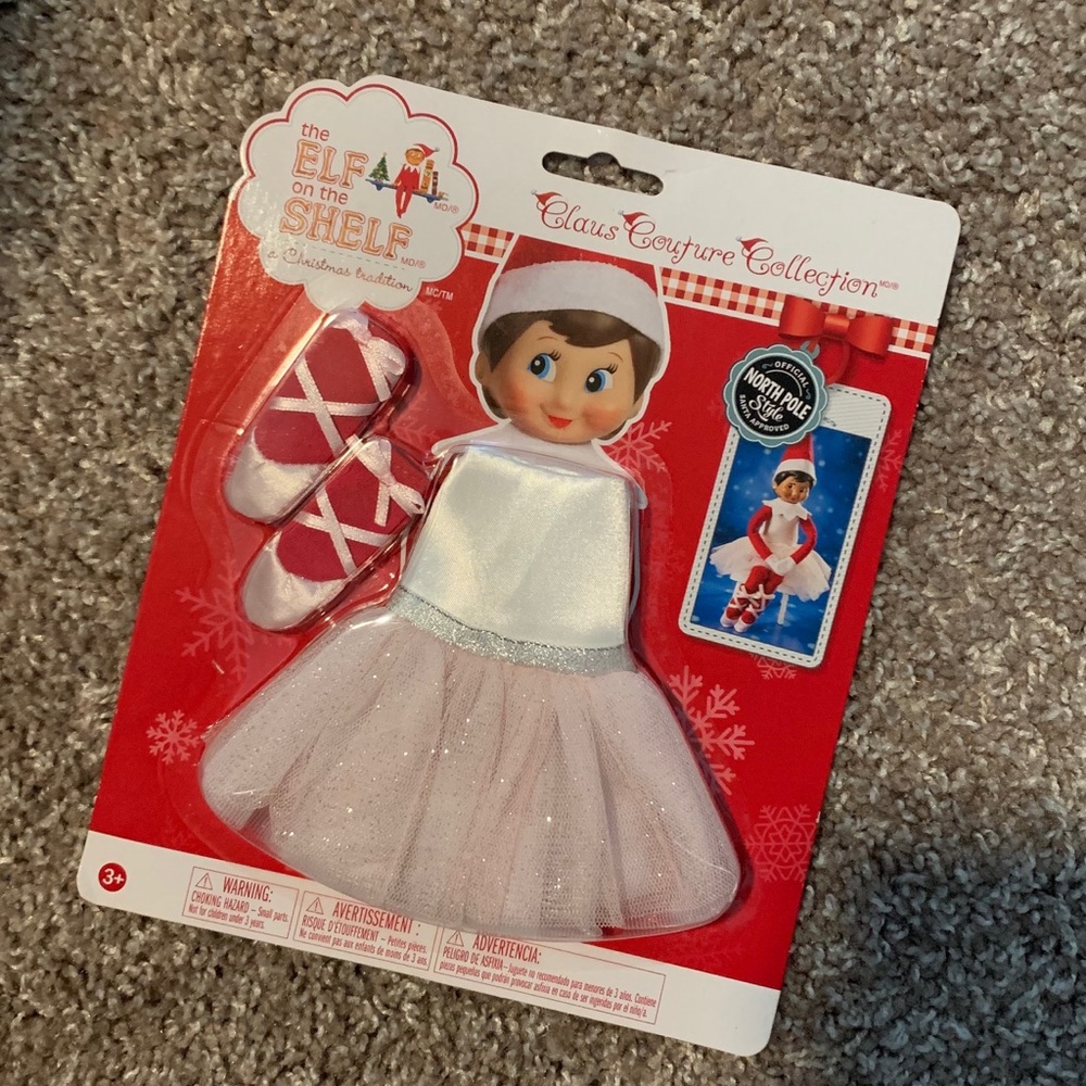 SOLD !!!! Elf on the shelf Claus Couture